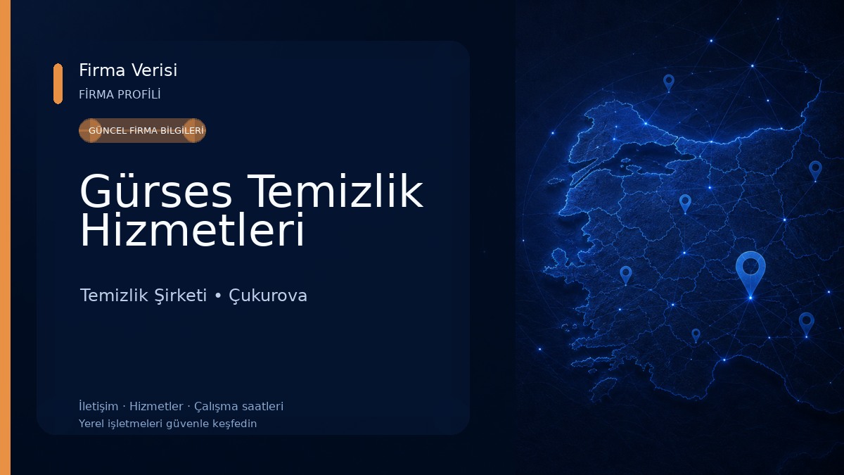 Gürses Temizlik Hizmetleri Temizlik Şirketi