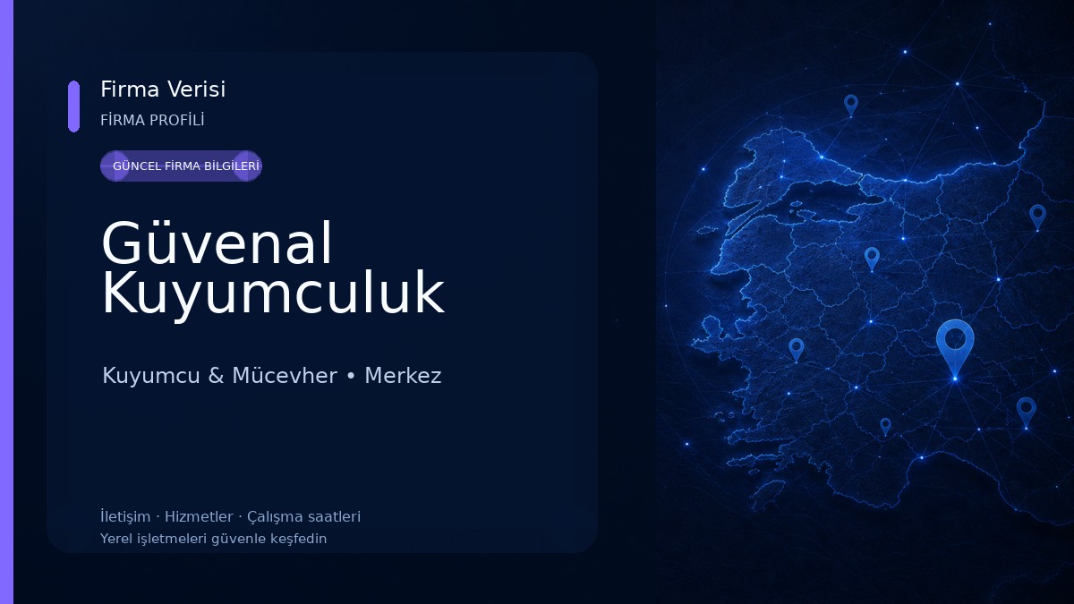 Güvenal Kuyumculuk Kuyumcu & Mücevher