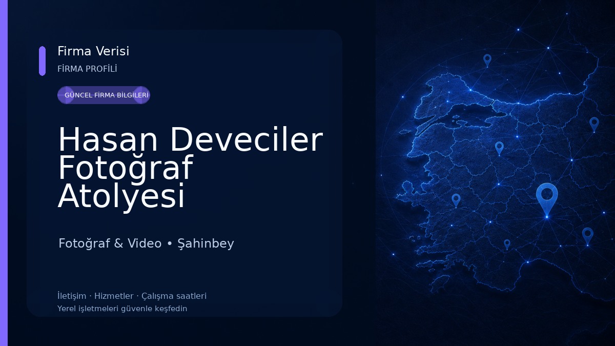 Hasan Deveciler Fotoğraf Atolyesi Fotoğraf & Video