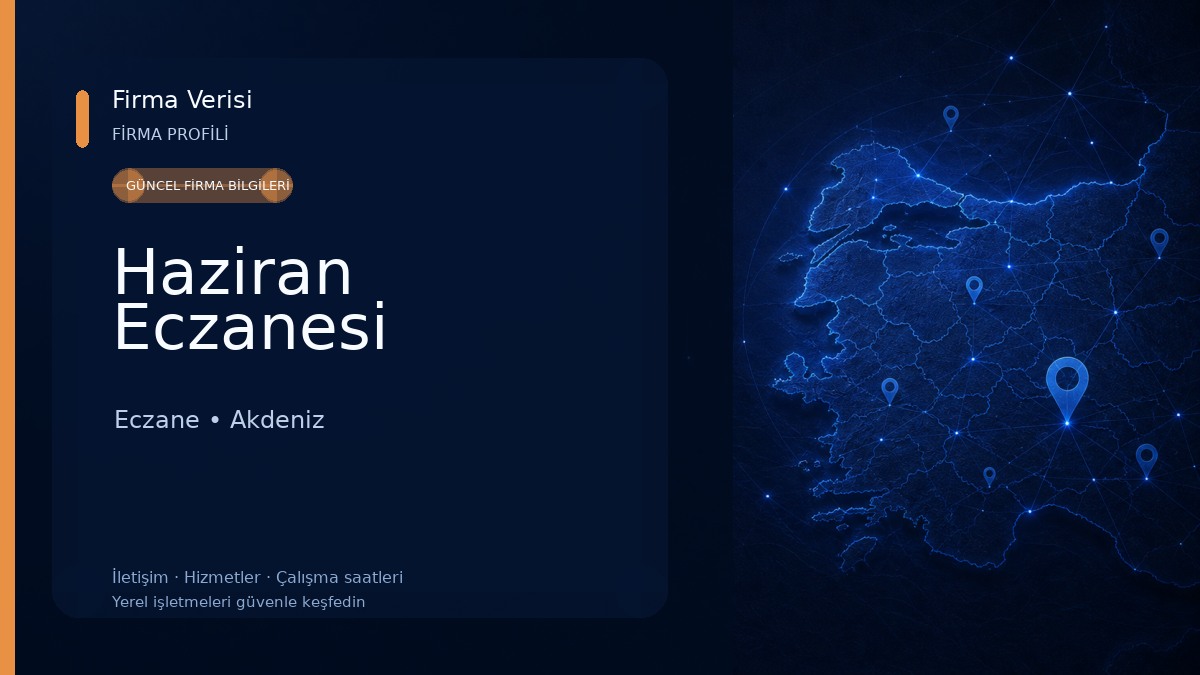 Haziran Eczanesi Eczane