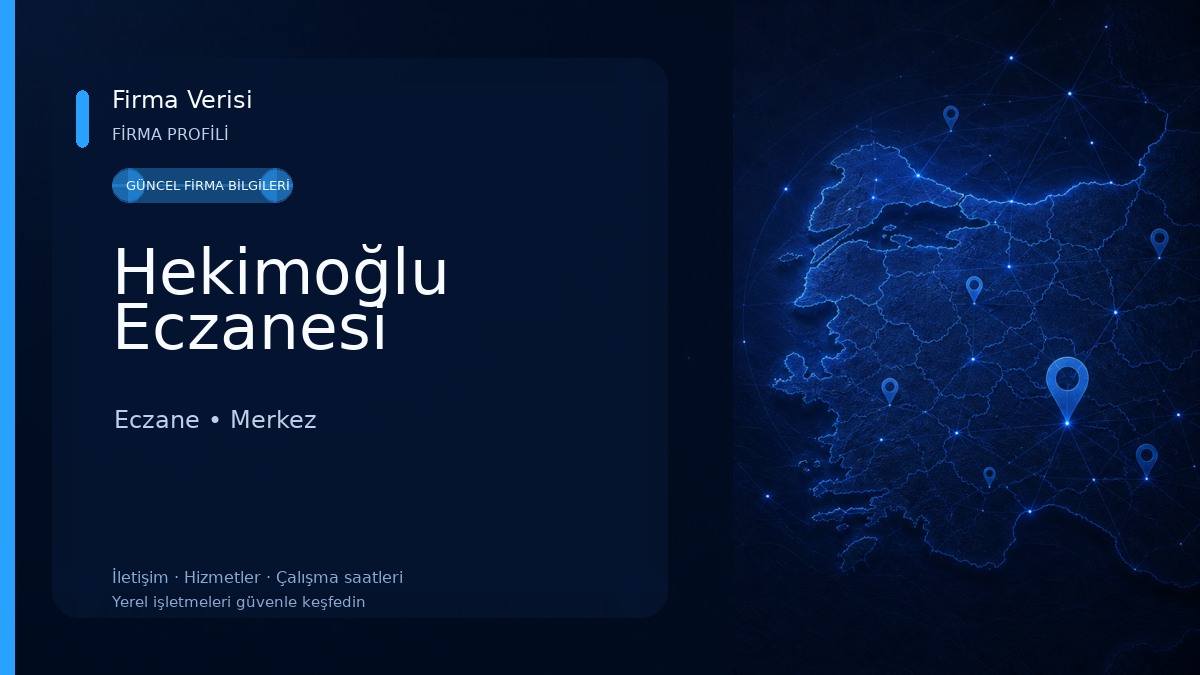 Hekimoğlu Eczanesi