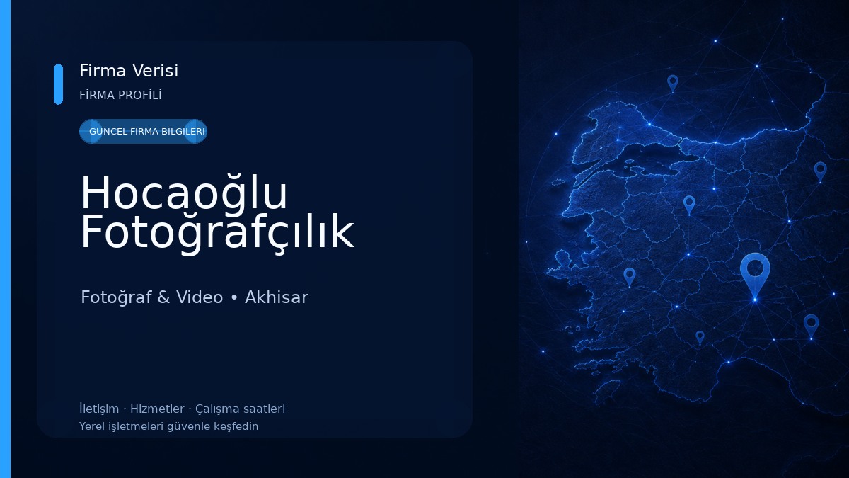 Hocaoğlu Fotoğrafçılık Fotoğraf & Video