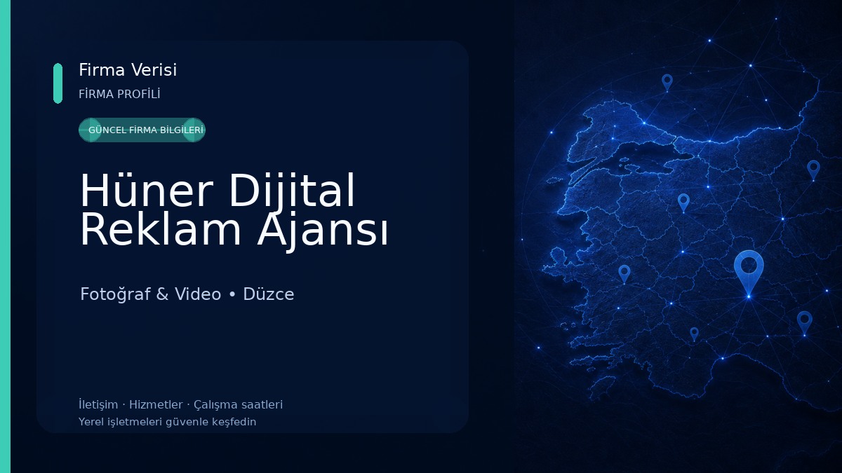 Hüner Dijital Reklam Ajansı Fotoğraf & Video