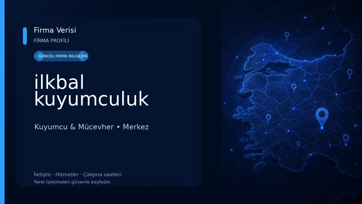 ilkbal kuyumculuk Kuyumcu & Mücevher