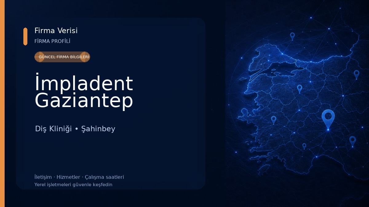 İmpladent Gaziantep Diş Kliniği