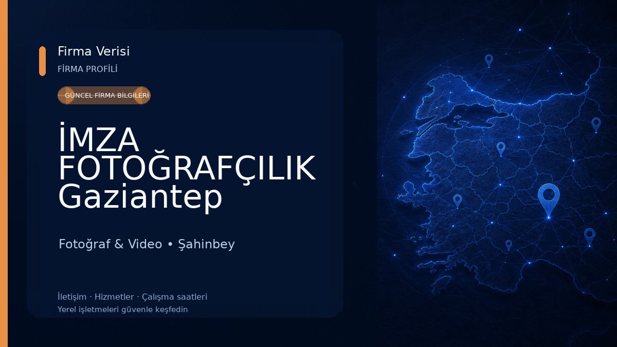 İMZA FOTOĞRAFÇILIK Gaziantep Fotoğraf & Video