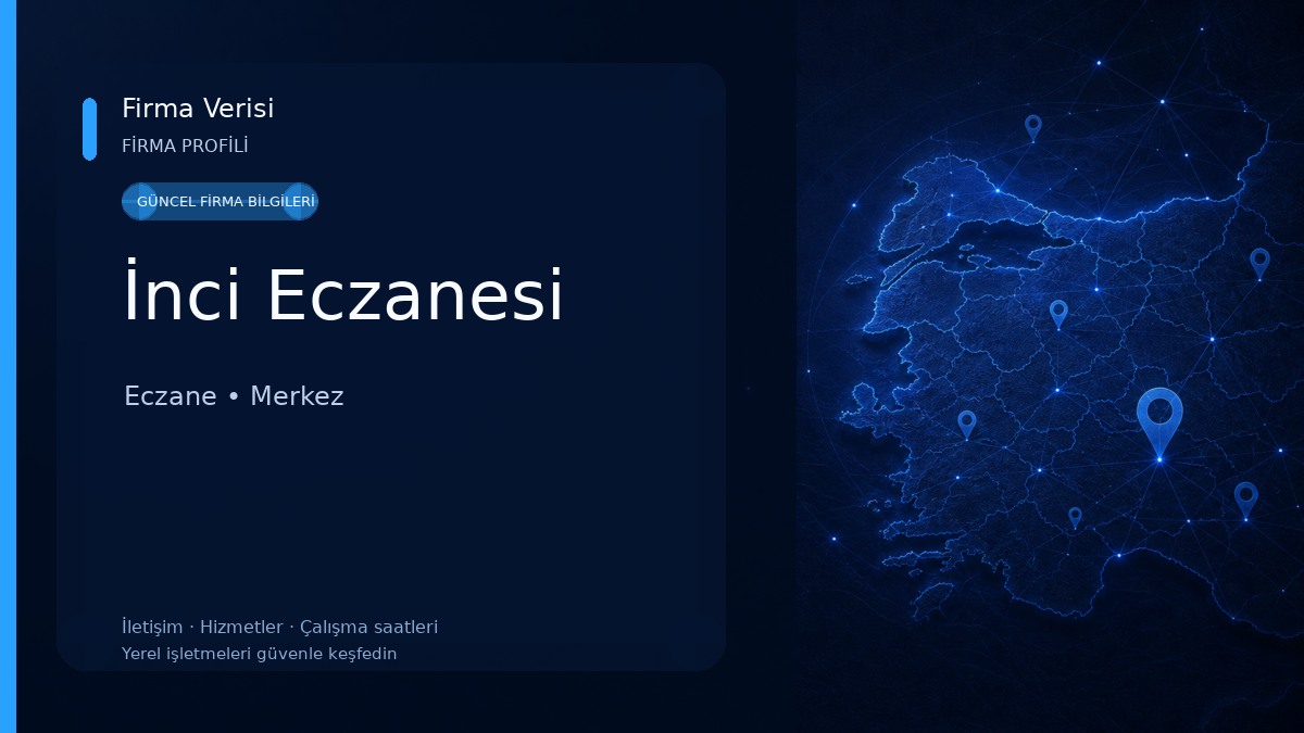 İnci Eczanesi Eczane