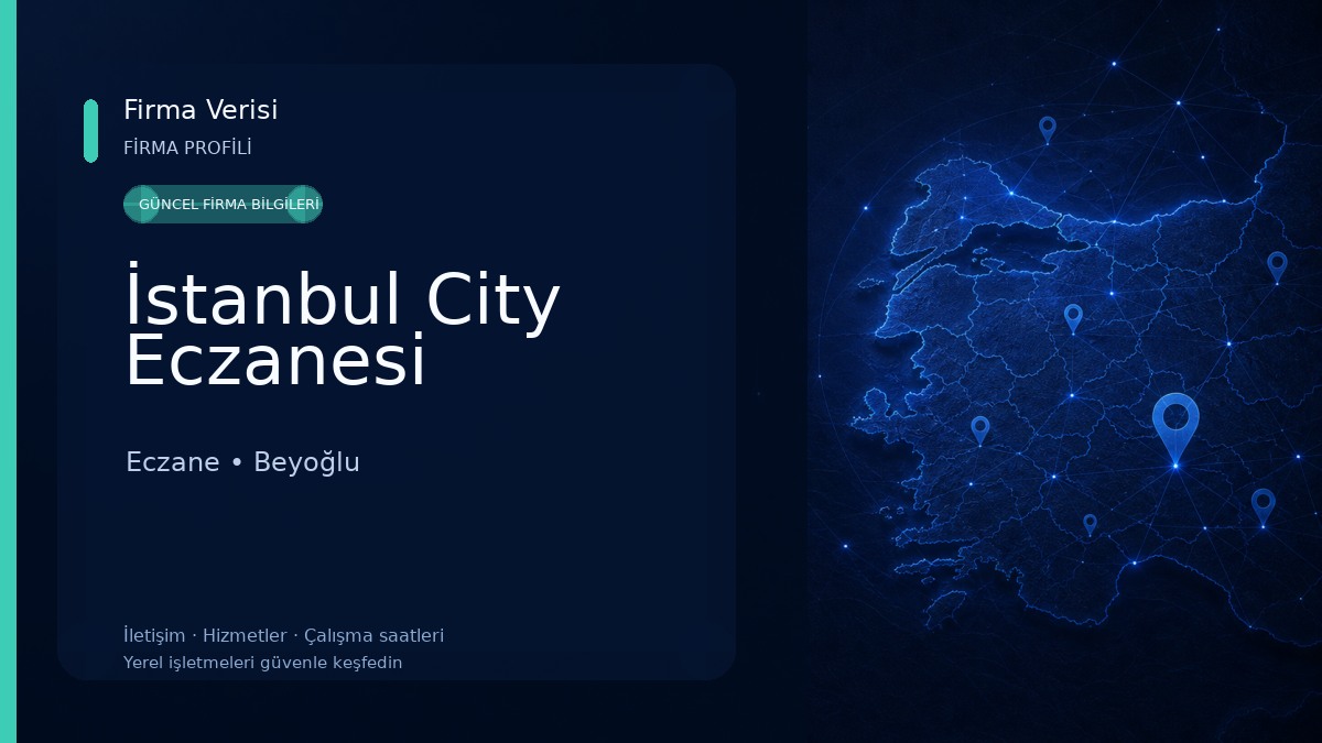 İstanbul City Eczanesi Eczane