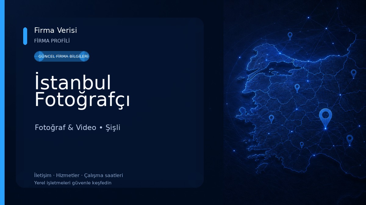 İstanbul Fotoğrafçı Fotoğraf & Video