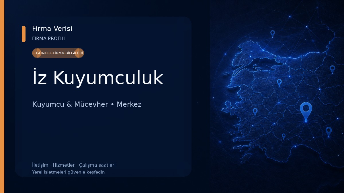 İz Kuyumculuk Kuyumcu & Mücevher