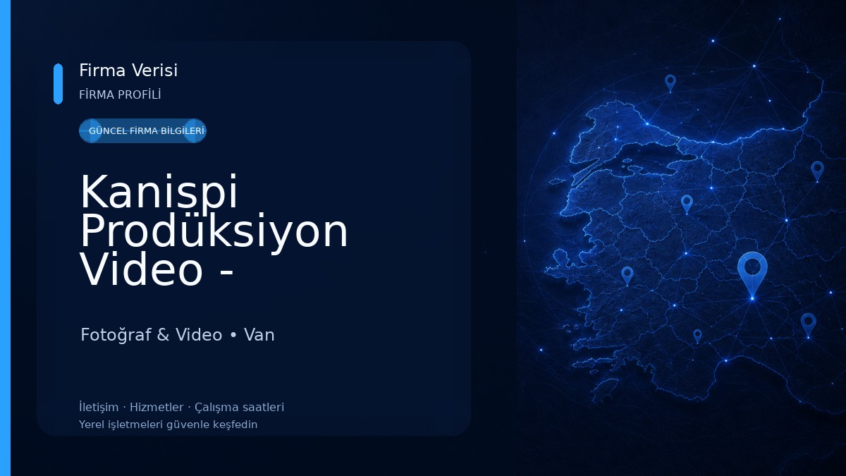 Kanispi Prodüksiyon Video - Fotoğrafçilik Ve Organi̇zasyon Fotoğraf & Video