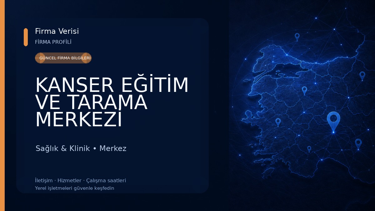 KANSER EĞİTİM VE TARAMA MERKEZİ (KETEM) Sağlık & Klinik