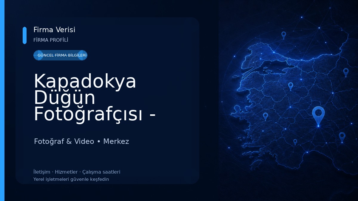Kapadokya Düğün Fotoğrafçısı - Deniz Yılmaz Fotoğraf & Video