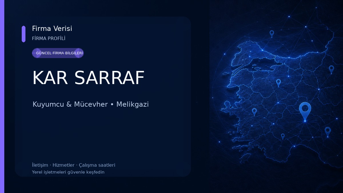 KAR SARRAF Kuyumcu & Mücevher