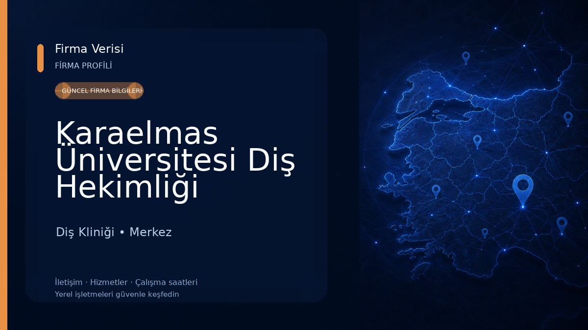 Karaelmas Üniversitesi Diş Hekimliği Fakültesi Diş Kliniği