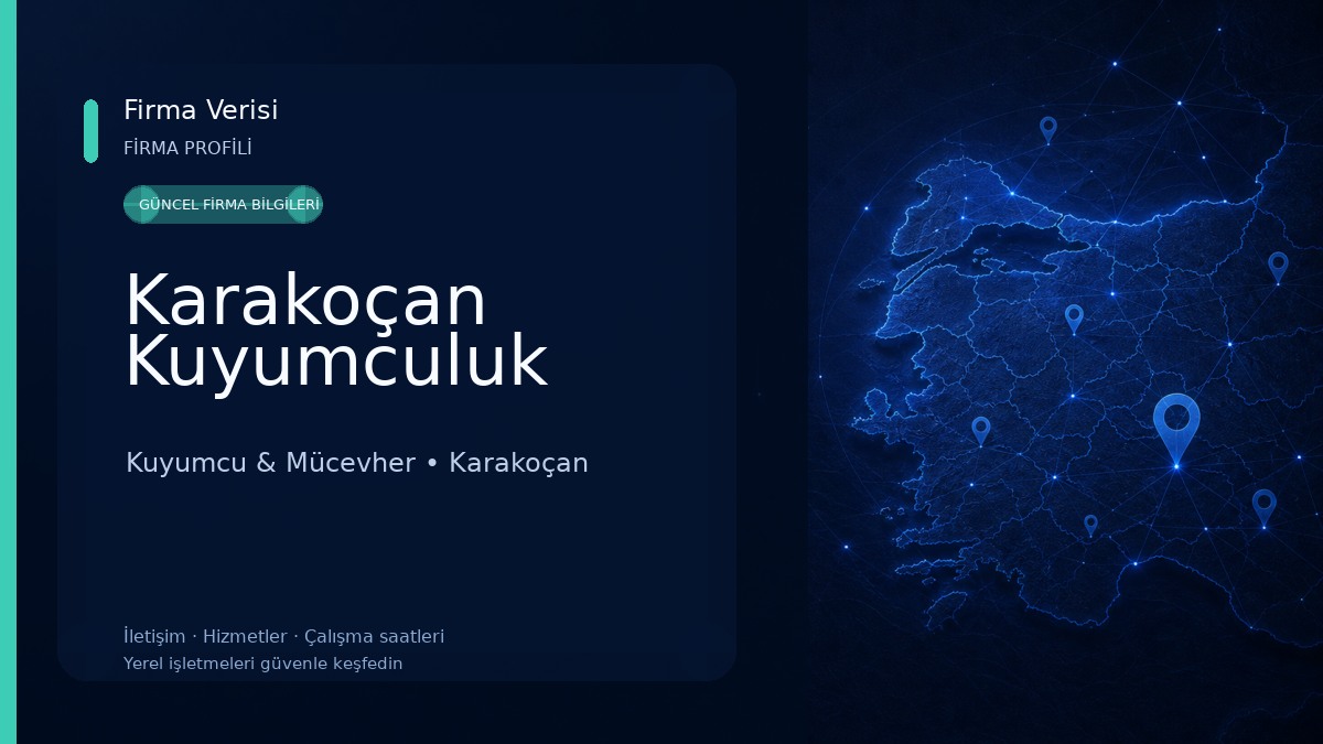 Karakoçan Kuyumculuk Kuyumcu & Mücevher