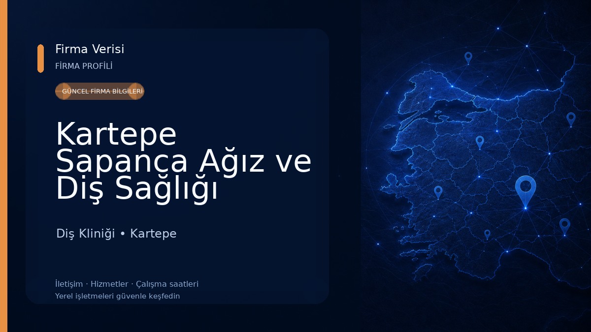 Kartepe Sapanca Ağız ve Diş Sağlığı Merkezi Diş Kliniği