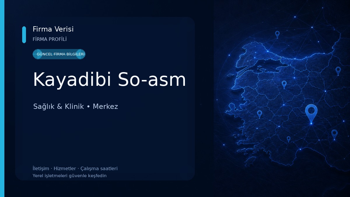 Kayadibi So-asm Sağlık & Klinik