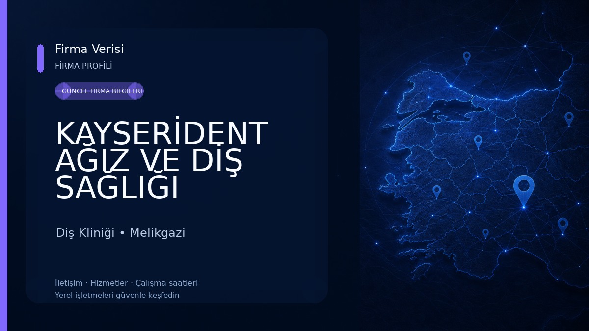 KAYSERİDENT AĞIZ VE DİŞ SAĞLIĞI POLİKLİNİĞİ Diş Kliniği