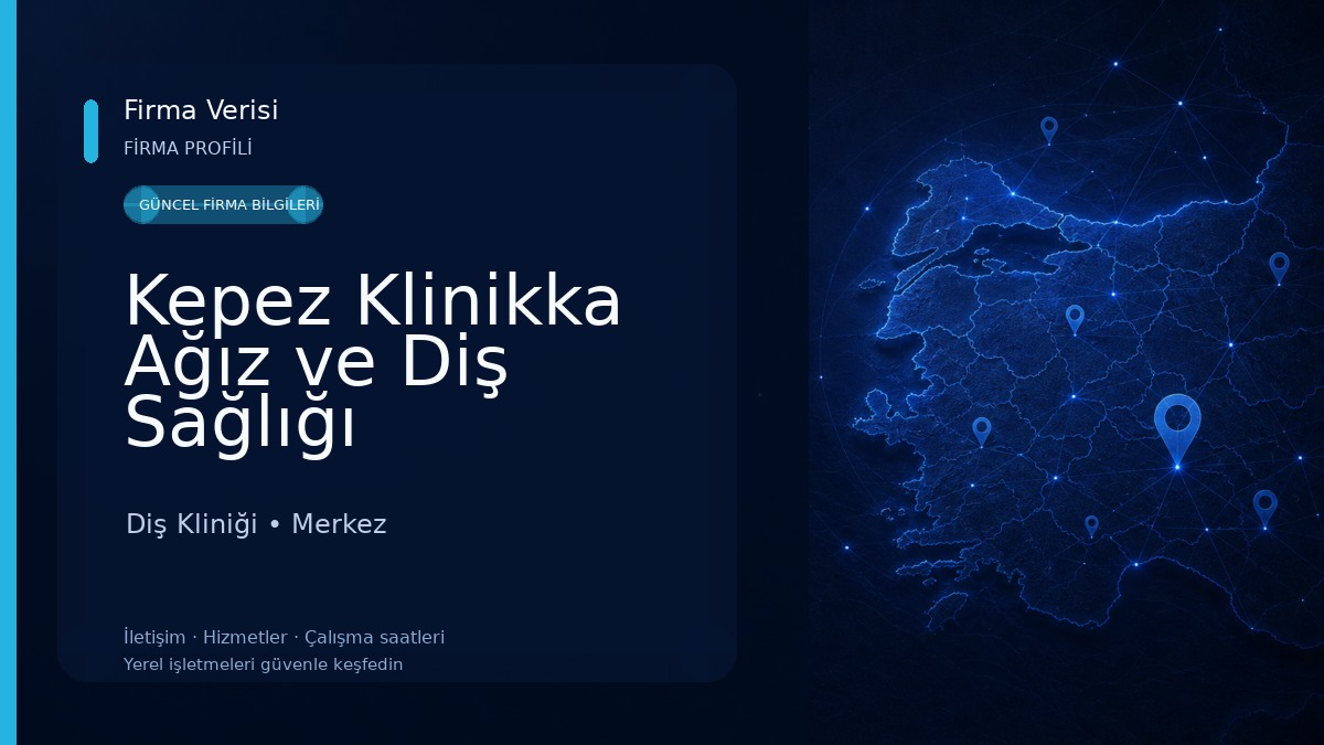Kepez Klinikka Ağız ve Diş Sağlığı Polikliniği Diş Kliniği