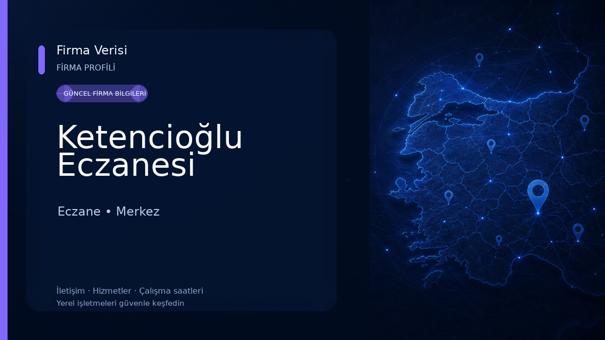 Ketencioğlu Eczanesi
