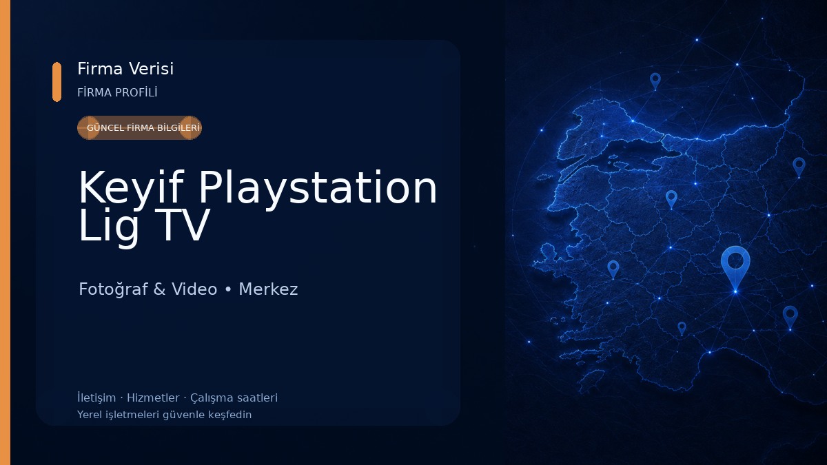 Keyif Playstation Lig TV Fotoğraf & Video