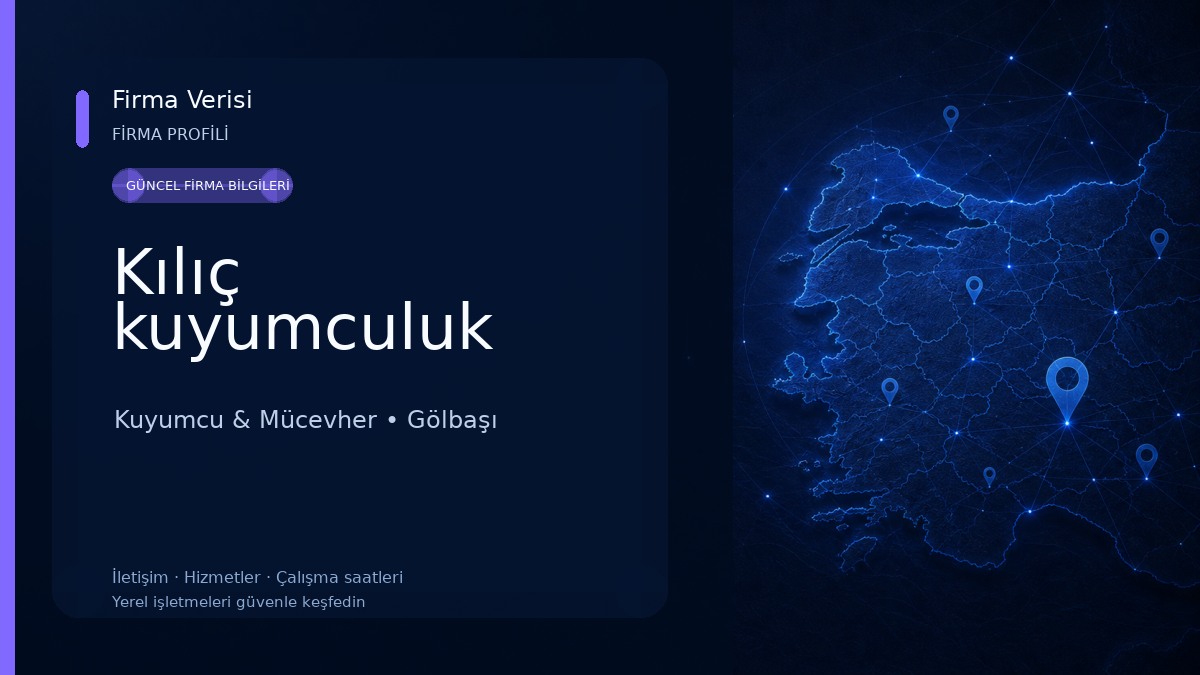 Kılıç kuyumculuk Kuyumcu & Mücevher