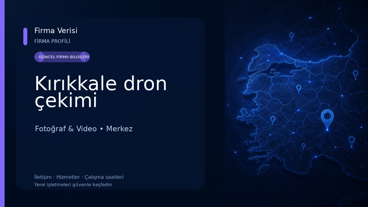 Kırıkkale dron çekimi Fotoğraf & Video