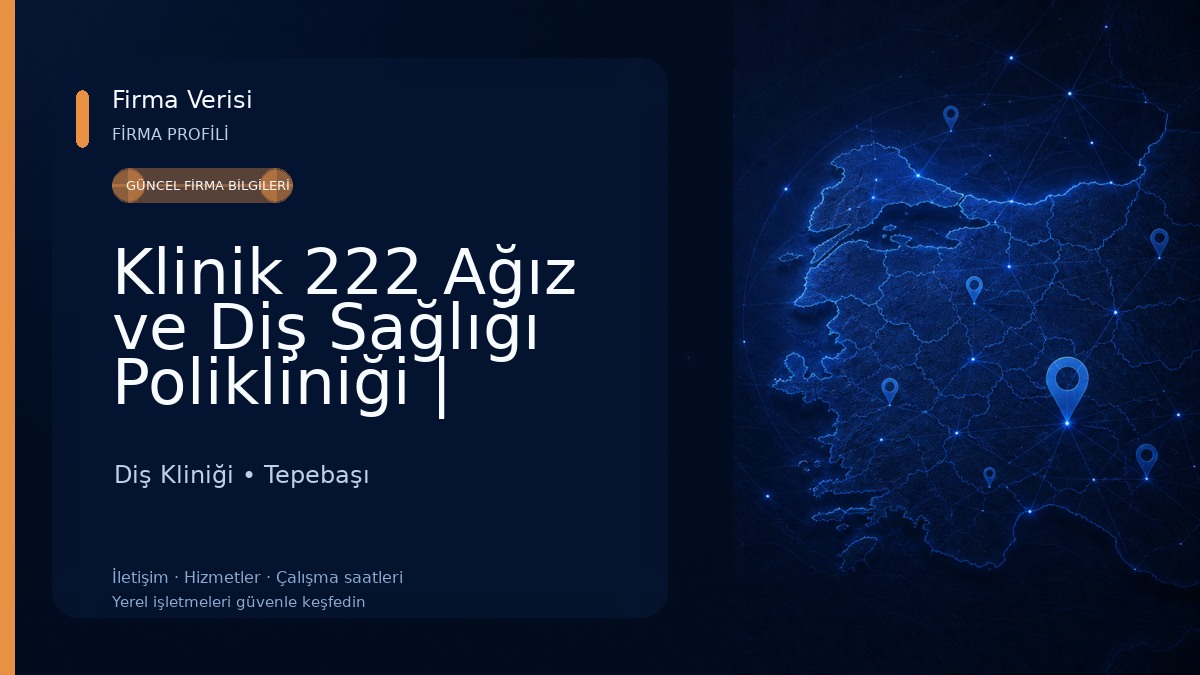 Klinik 222 Ağız ve Diş Sağlığı Polikliniği | Eskişehir Özel Diş Polikliniği | Eskişehir İmplant Zirkonyum Diş Diş Kliniği