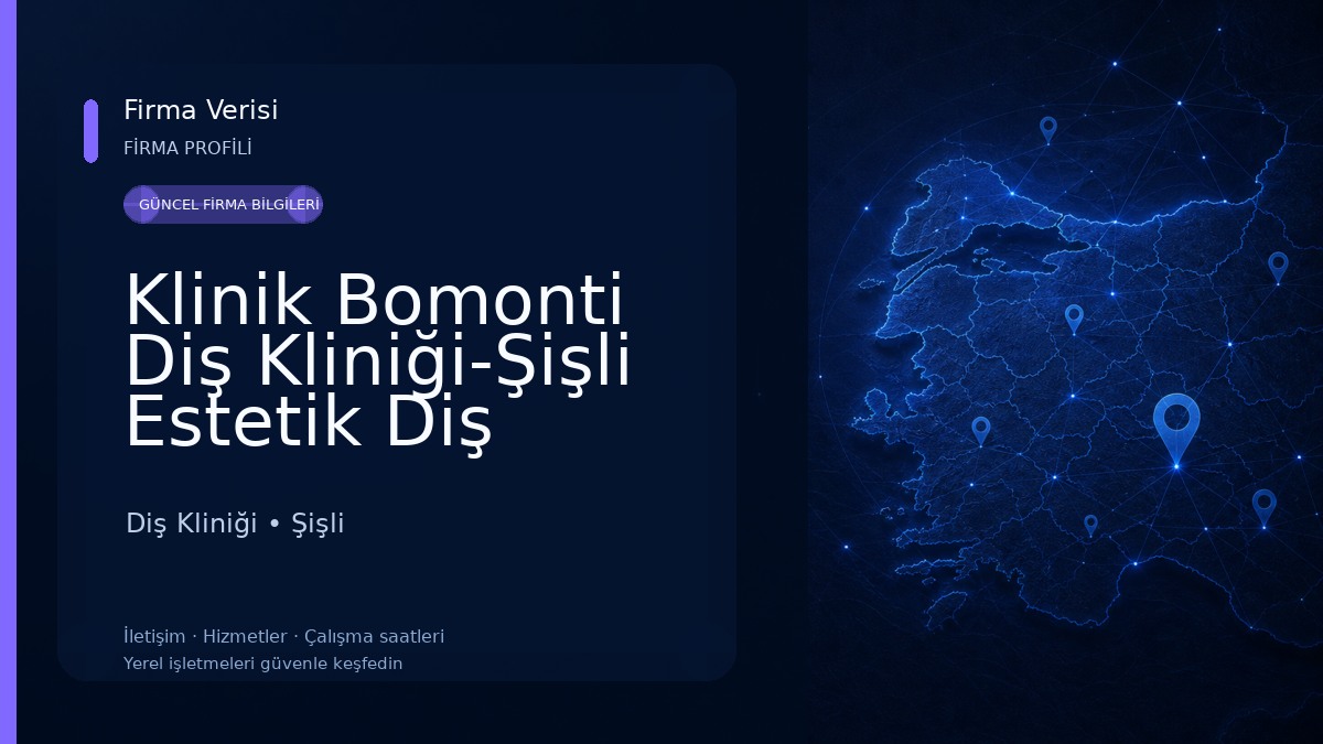 Klinik Bomonti Diş Kliniği-Şişli Estetik Diş Hekimi-Premium Dental Clinic Istanbul Diş Kliniği