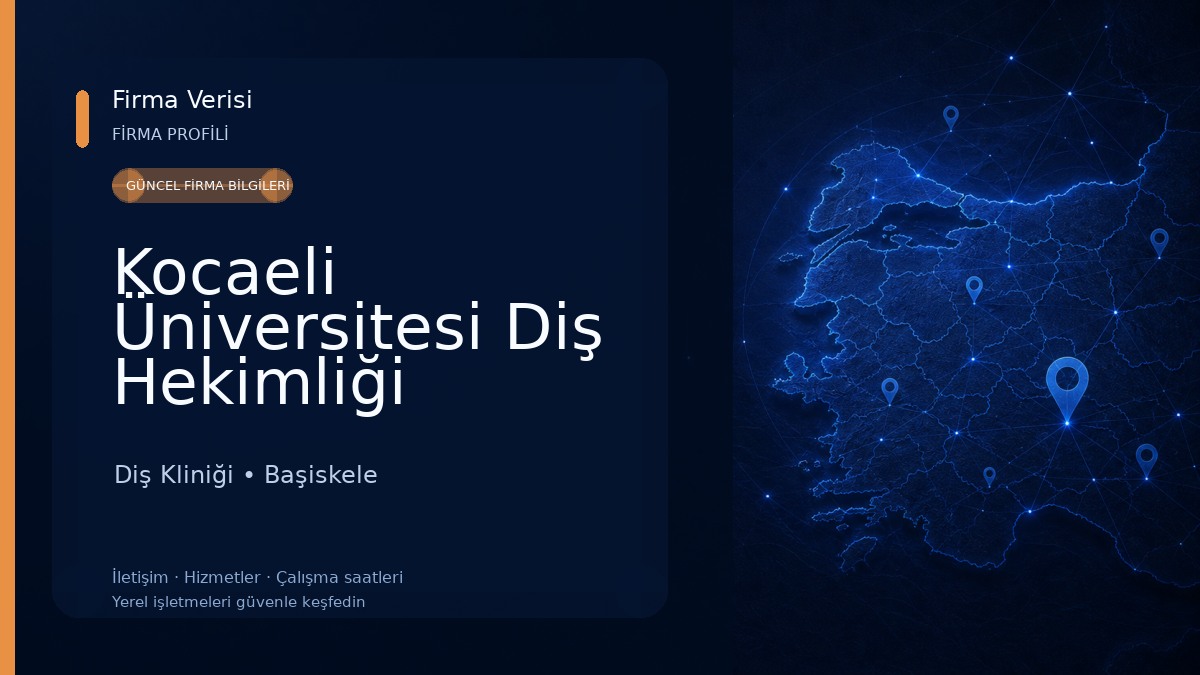 Kocaeli Üniversitesi Diş Hekimliği Fakültesi Diş Kliniği