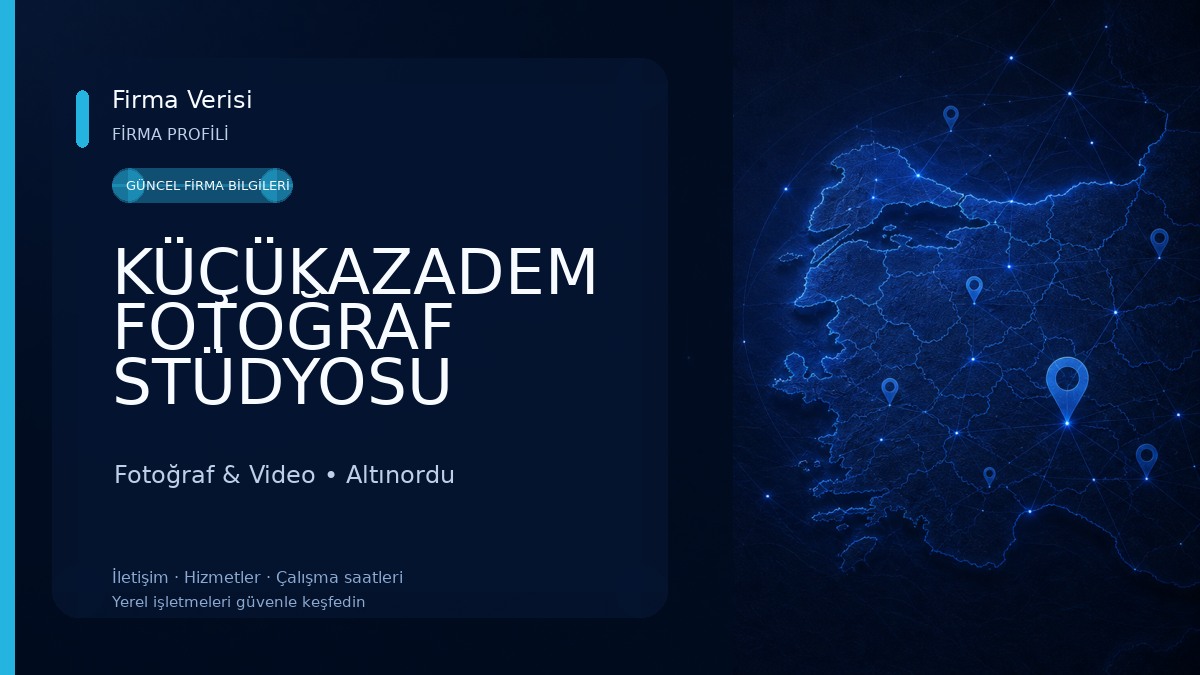 KÜÇÜKAZADEM FOTOĞRAF STÜDYOSU Fotoğraf & Video