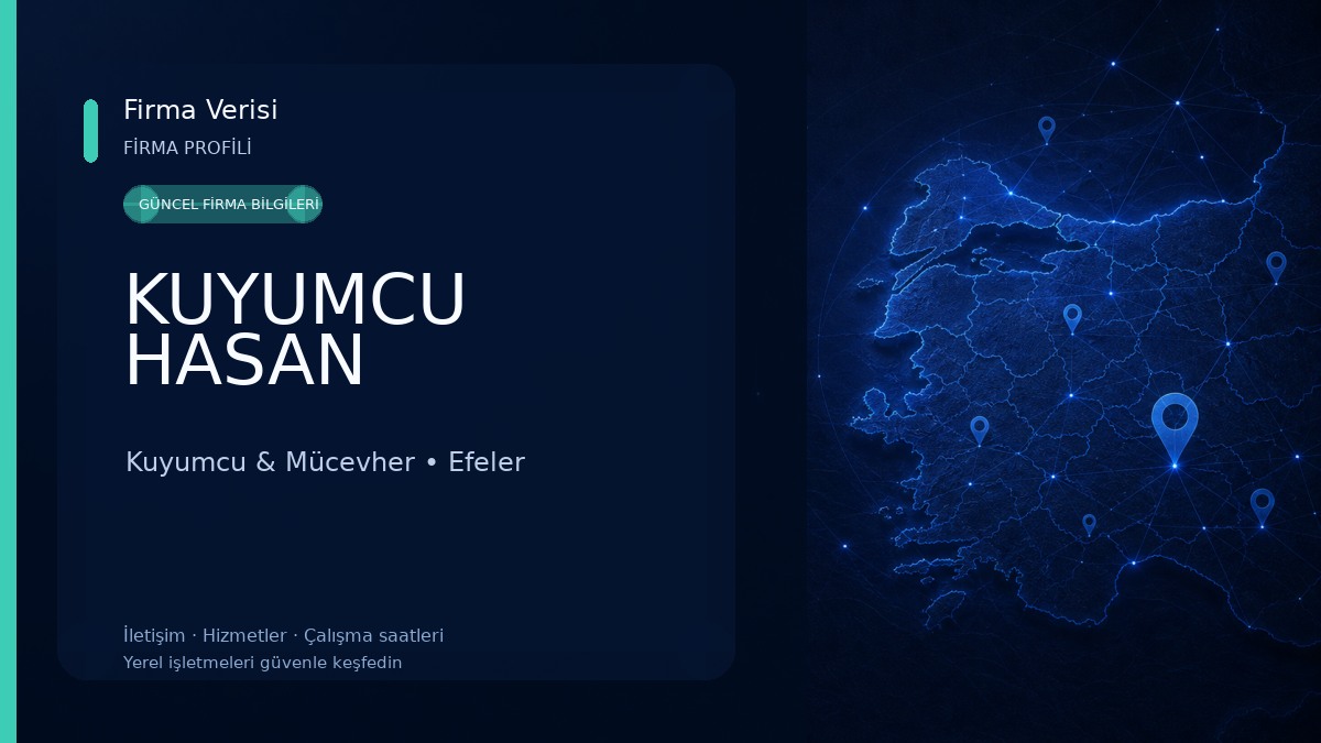 KUYUMCU HASAN Kuyumcu & Mücevher