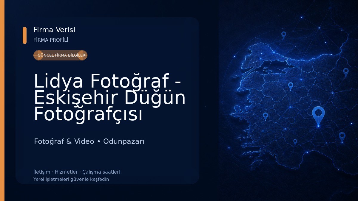 Lidya Fotoğraf - Eskişehir Düğün Fotoğrafçısı Fotoğraf & Video