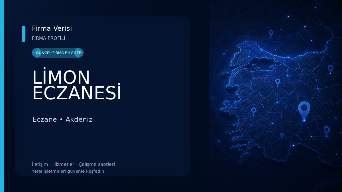 LİMON ECZANESİ Eczane