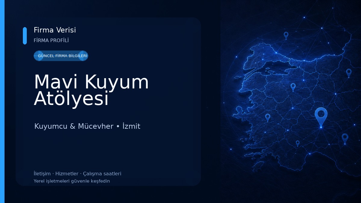 Mavi Kuyum Atölyesi Kuyumcu & Mücevher