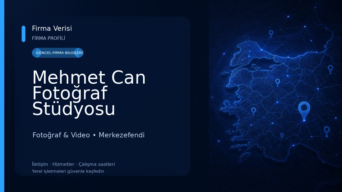 Mehmet Can Fotoğraf Stüdyosu Fotoğraf & Video