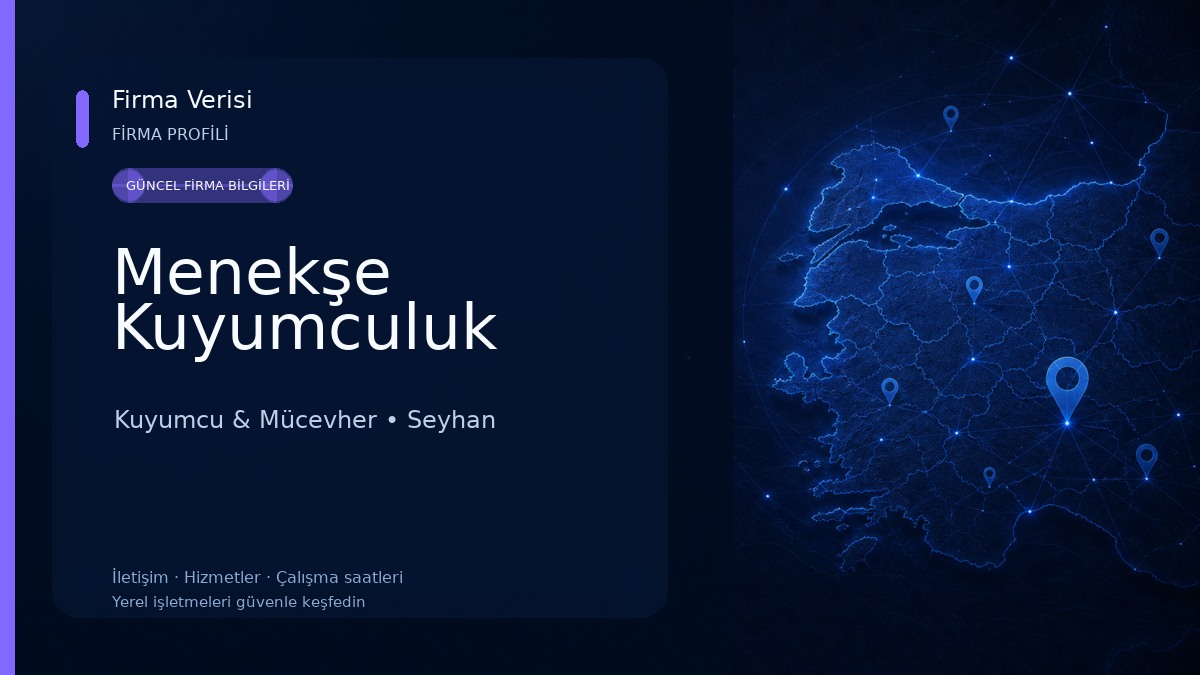 Menekşe Kuyumculuk Kuyumcu & Mücevher