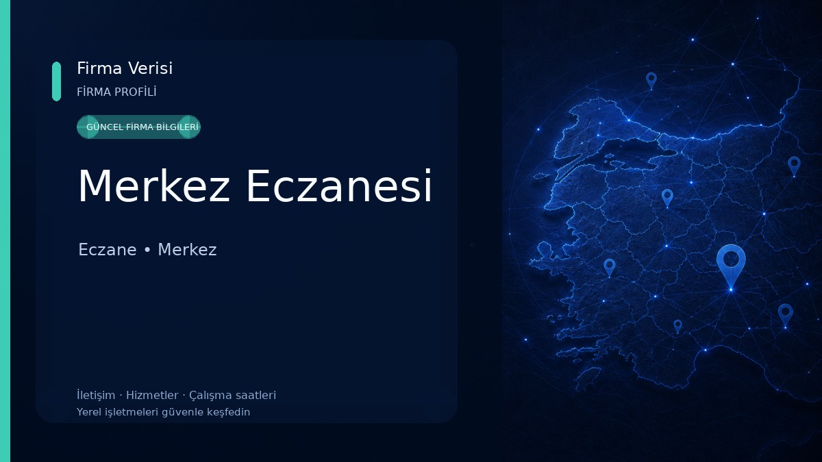 Merkez Eczanesi Eczane