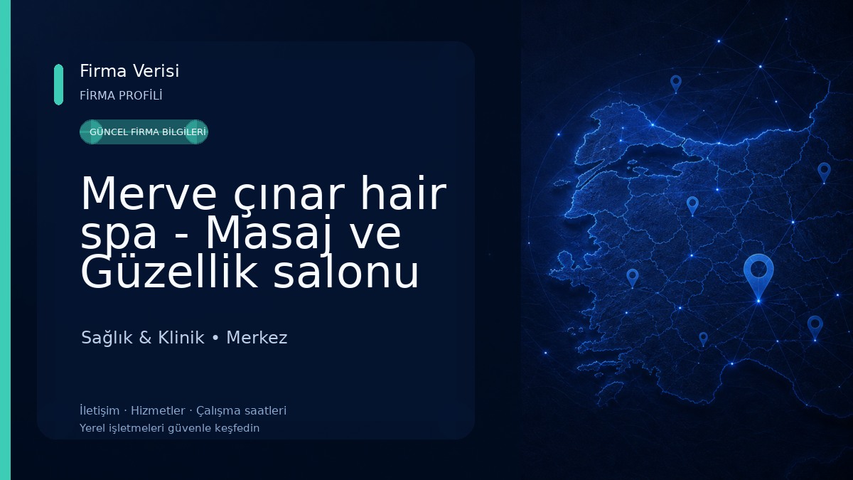 Merve çınar hair spa - Masaj ve Güzellik salonu Sağlık & Klinik