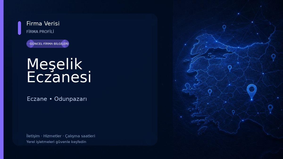 Meşelik Eczanesi Eczane