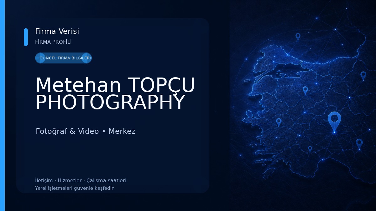 Metehan TOPÇU PHOTOGRAPHY Fotoğraf & Video