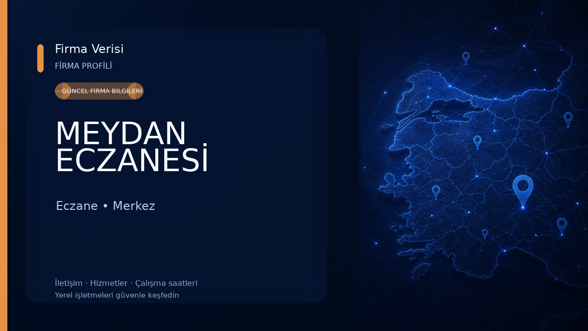MEYDAN ECZANESİ Eczane