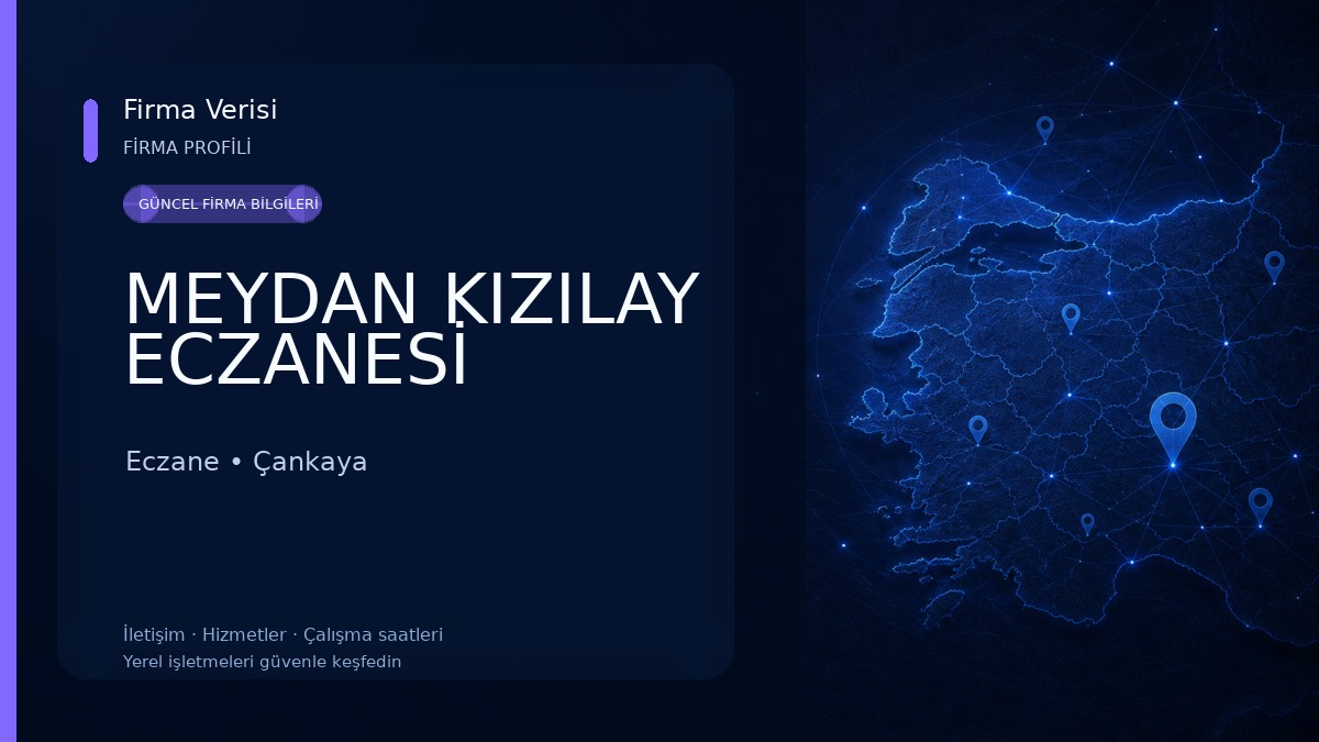 MEYDAN KIZILAY ECZANESİ Eczane
