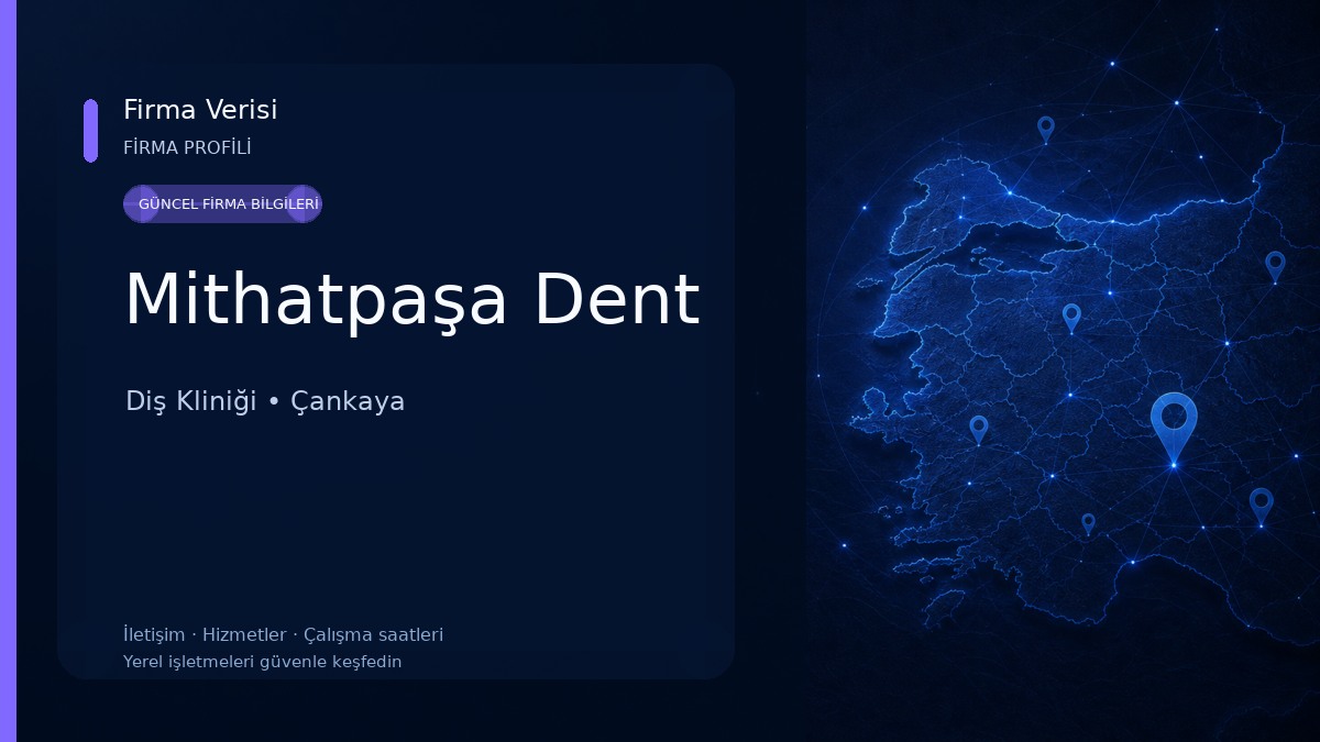 Mithatpaşa Dent Diş Kliniği