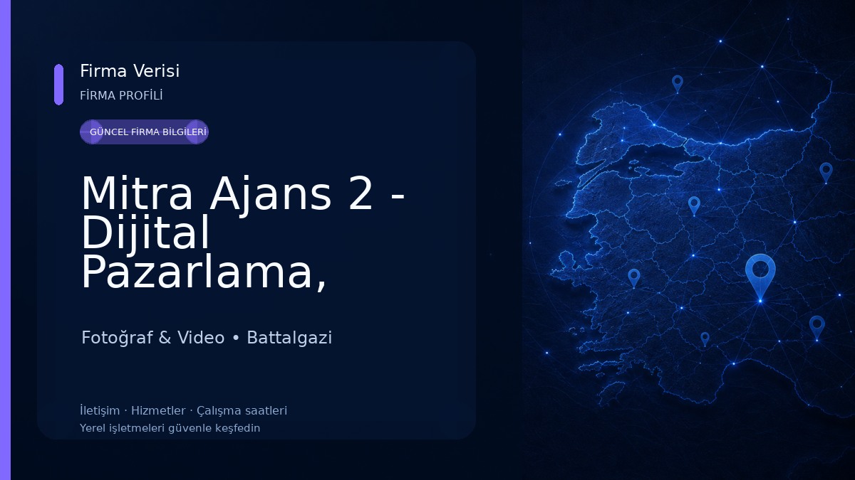 Mitra Ajans 2 - Dijital Pazarlama, Sosyal Medya Yönetimi ve Yazılım Hizmeti Fotoğraf & Video