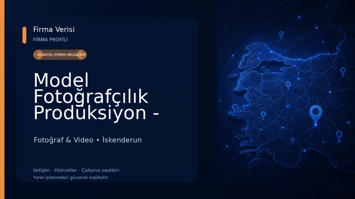 Model Fotoğrafçılık Prodüksiyon - Dış Çekim Fotoğraf & Video