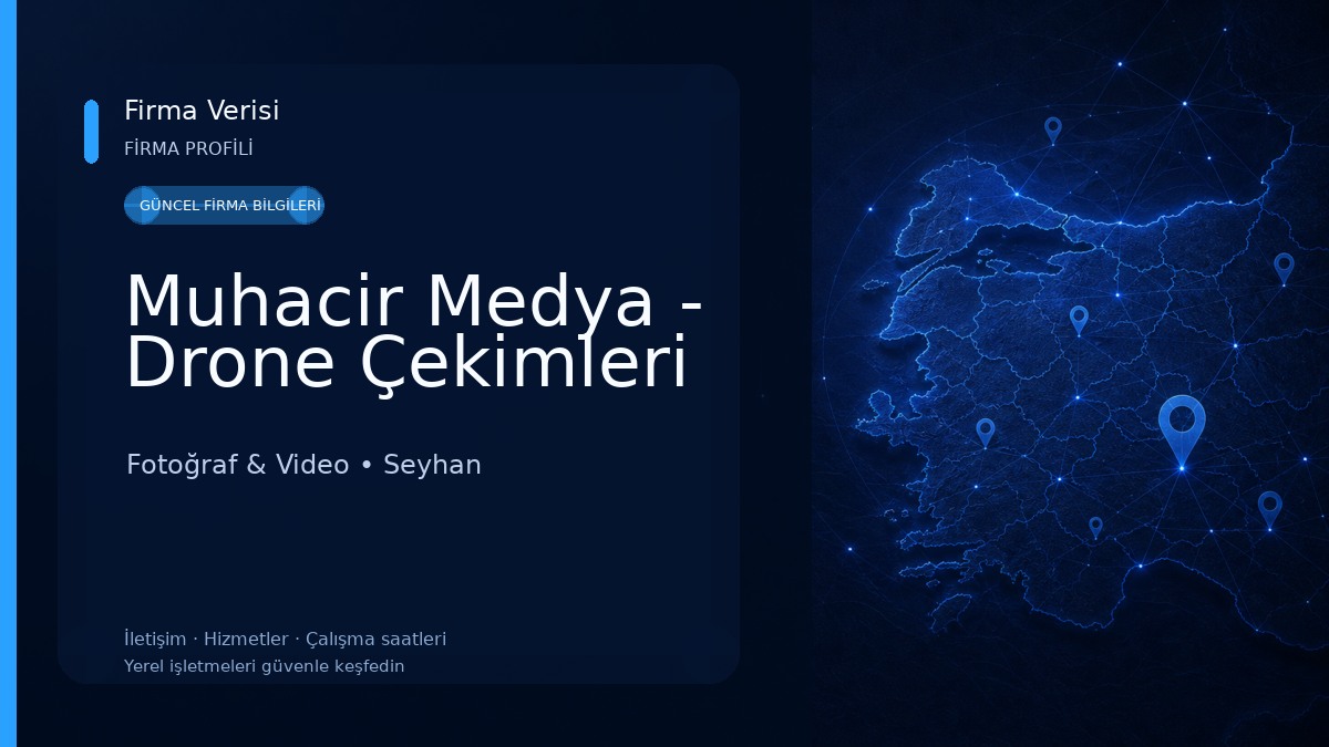 Muhacir Medya - Drone Çekimleri Fotoğraf & Video