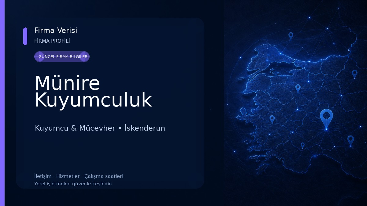 Münire Kuyumculuk Kuyumcu & Mücevher