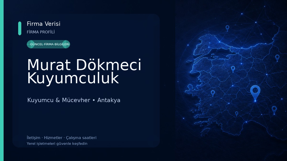 Murat Dökmeci Kuyumculuk Kuyumcu & Mücevher